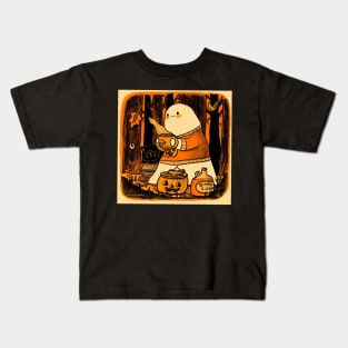 Little cute ghost Kids T-Shirt